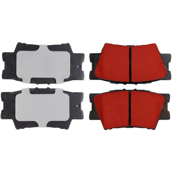 Centric Posi Quiet Pro™ Ceramic Rear Disc Brake Pads 500.16320