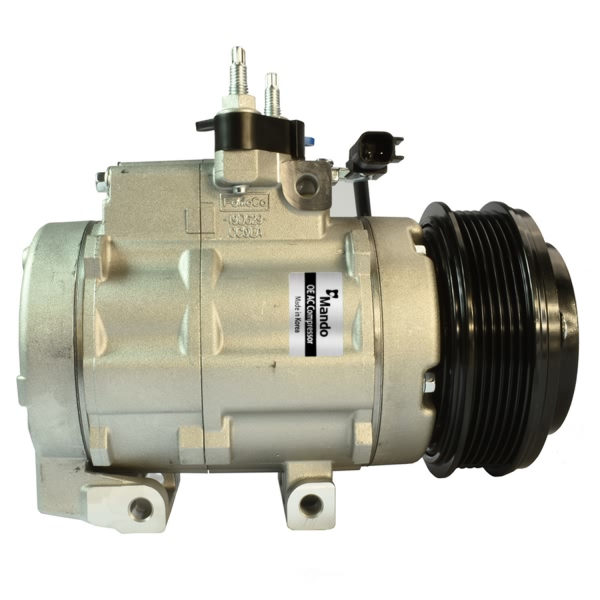 Mando New OE A/C Compressor with Clutch & Pre-filLED Oil, Direct Replacement 10A1041