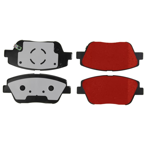 Centric Posi Quiet Pro™ Ceramic Front Disc Brake Pads 500.14440