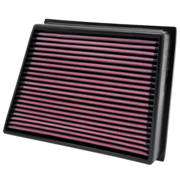 K&N 33 Series Panel Red Air Filter （13.125" L x 9.438" W x 2.063" H) 33-2466