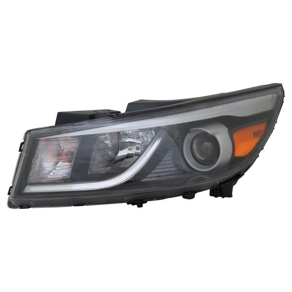 TYC Driver Side Replacement Headlight 20-9652-00-9