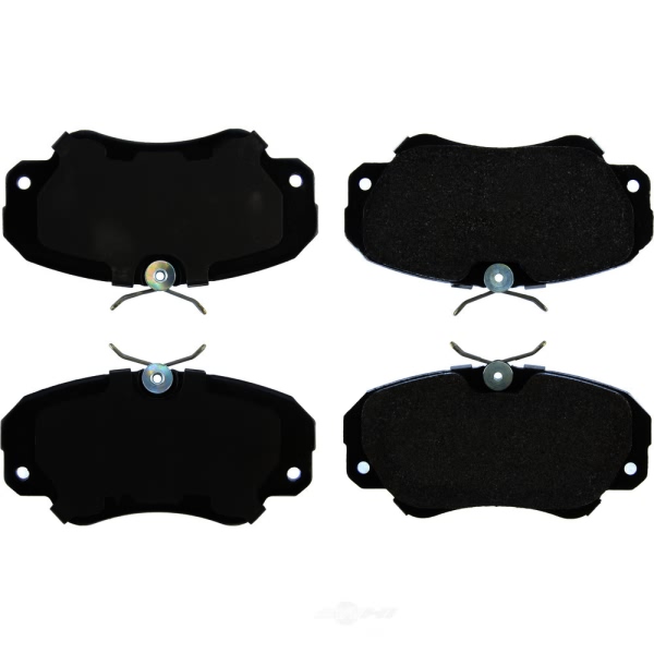 Centric Posi Quiet™ Extended Wear Semi-Metallic Front Disc Brake Pads 106.07200