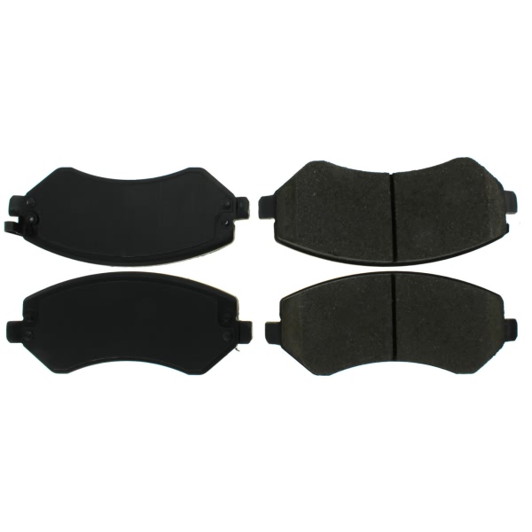 Centric Posi Quiet™ Extended Wear Semi-Metallic Front Disc Brake Pads 106.08560