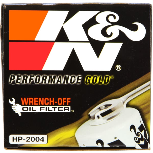 K&N Performance Gold™ Wrench-Off Oil Filter HP-2004