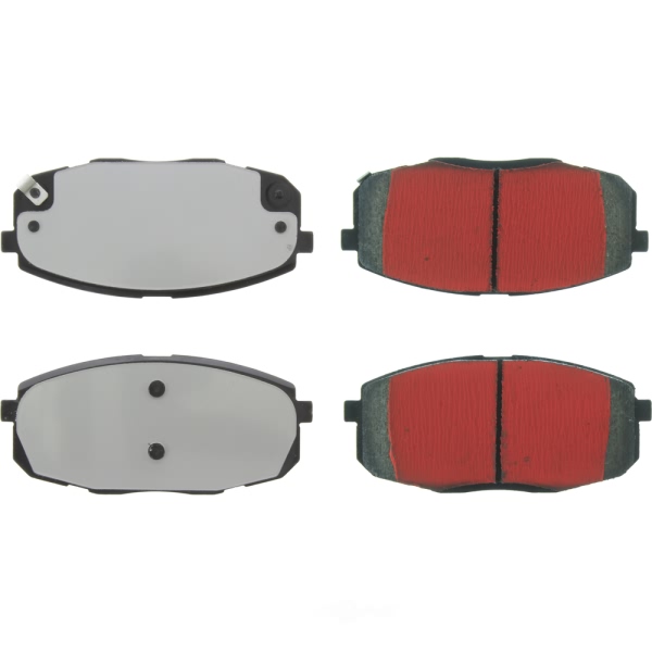 Centric Pq Pro Disc Brake Pads With Hardware 500.20350