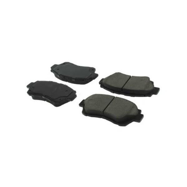 Centric Posi Quiet™ Extended Wear Semi-Metallic Front Disc Brake Pads 106.04760