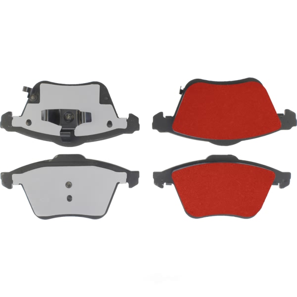 Centric Posi Quiet Pro™ Semi-Metallic Front Disc Brake Pads 500.11860