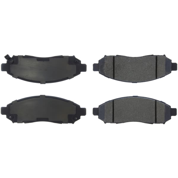 Centric Posi Quiet™ Semi-Metallic Brake Pads With Hardware 104.10940