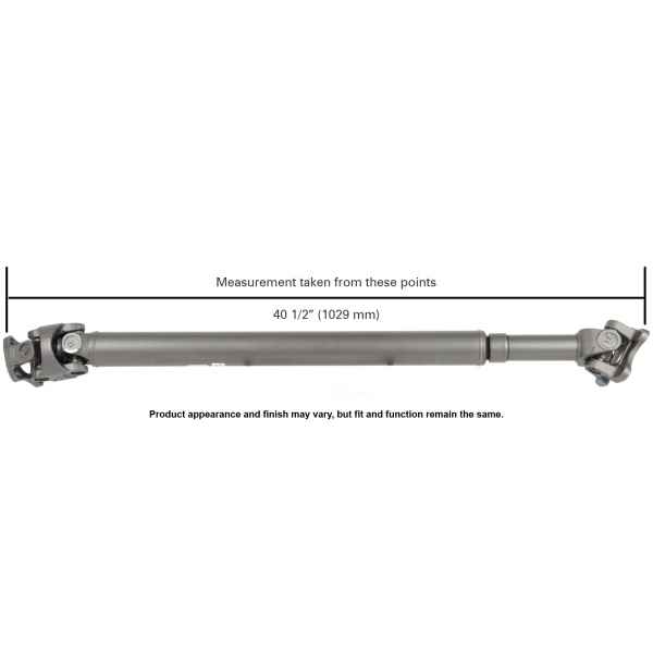 Cardone Reman Remanufactured Driveshaft/ Prop Shaft 65-9675