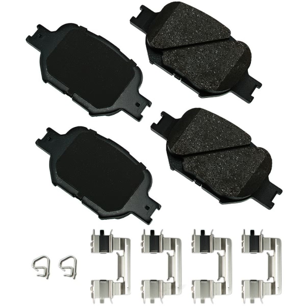 Akebono Pro-ACT™ Ultra-Premium Ceramic Front Disc Brake Pads ACT817A