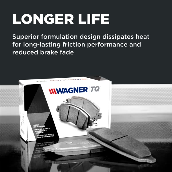 Wagner ThermoQuiet Semi-Metallic Disc Brake Pad Set MX1129