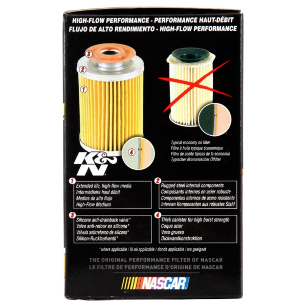 K&N Performance Gold™ Wrench-Off Oil Filter HP-2011