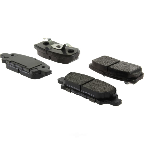 Centric Posi Quiet™ Extended Wear Semi-Metallic Rear Disc Brake Pads 106.10370