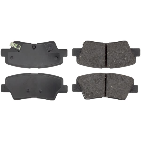 Centric Posi Quiet™ Ceramic Rear Disc Brake Pads 105.15440