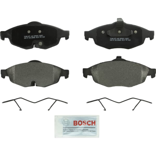 Bosch QuietCast™ Premium Organic Front Disc Brake Pads BP869