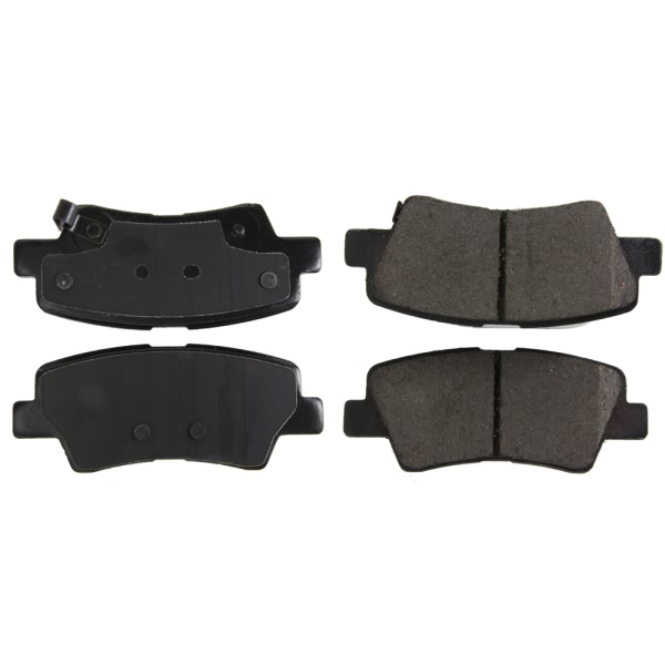 Centric Posi Quiet™ Ceramic Rear Disc Brake Pads 105.14450