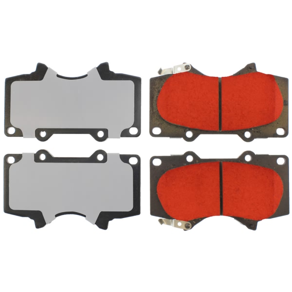 Centric Posi Quiet Pro™ Ceramic Front Disc Brake Pads 500.09760