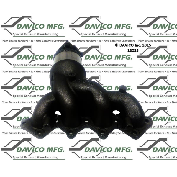Davico Exhaust Manifold with Integrated Catalytic Converter 18253