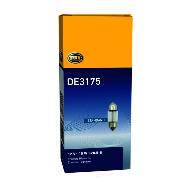 Hella De3175 Standard Series Incandescent Miniature Light Bulb DE3175