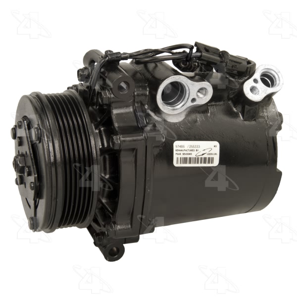 Four Seasons Remanufactured A C Compressor With Clutch 97486