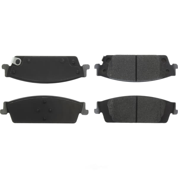 Centric Posi Quiet™ Extended Wear Semi-Metallic Rear Disc Brake Pads 106.17070