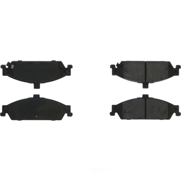 Centric Posi Quiet™ Extended Wear Semi-Metallic Front Disc Brake Pads 106.07270