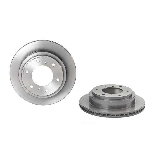 brembo UV Coated Series Vented Rear Brake Rotor 09.A450.11