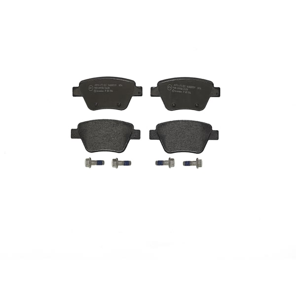 brembo Premium Low-Met OE Equivalent Rear Brake Pads P85114