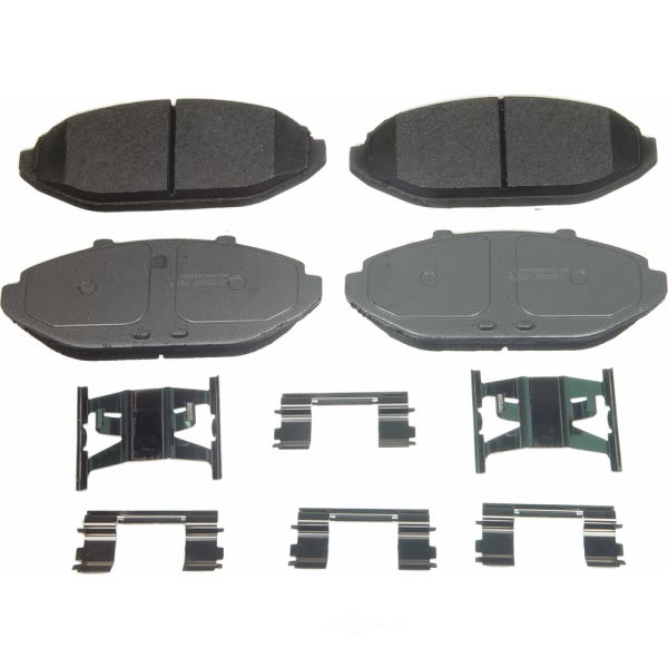 Wagner ThermoQuiet Semi-Metallic Disc Brake Pad Set MX748