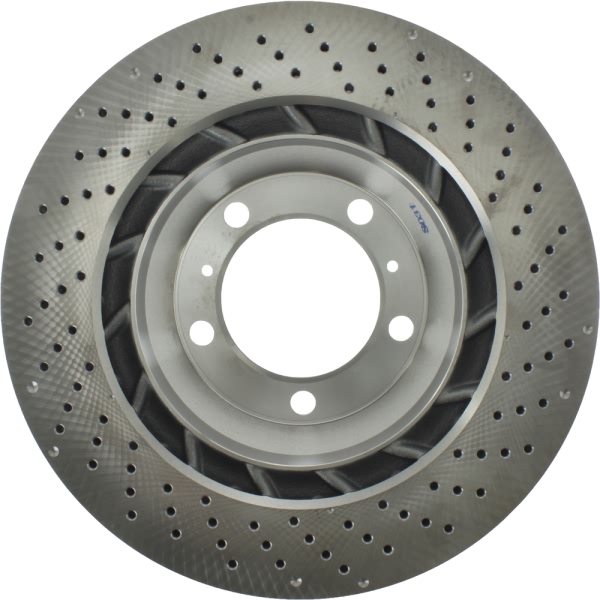 Centric SportStop Drilled 1-Piece Rear Driver Side Brake Rotor 128.37092