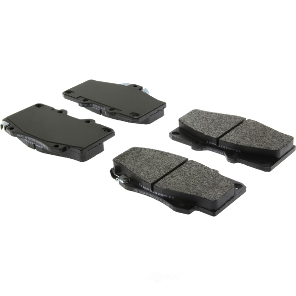 Centric Posi Quiet™ Extended Wear Semi-Metallic Front Disc Brake Pads 106.04100