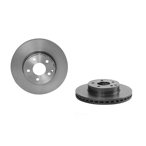 brembo UV Coated Series Vented Front Brake Rotor 09.B280.41