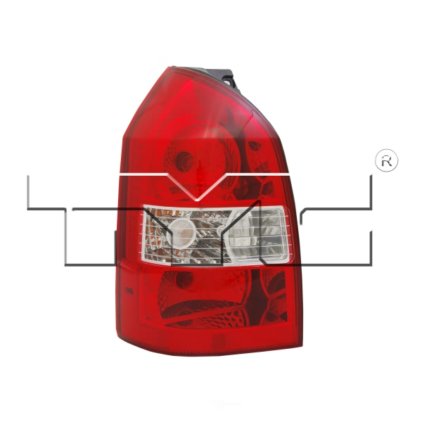 TYC Passenger Side Replacement Tail Light 11-6111-00