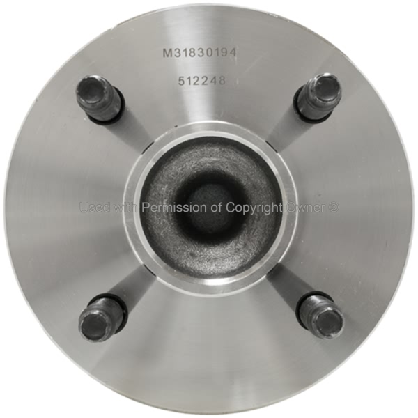 Quality-Built WHEEL BEARING AND HUB ASSEMBLY WH512248