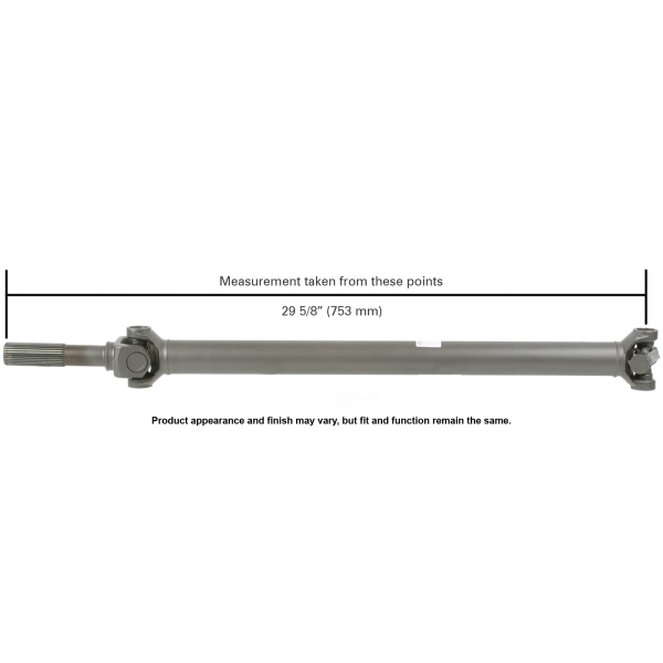 Cardone Reman Remanufactured Driveshaft/ Prop Shaft 65-9391
