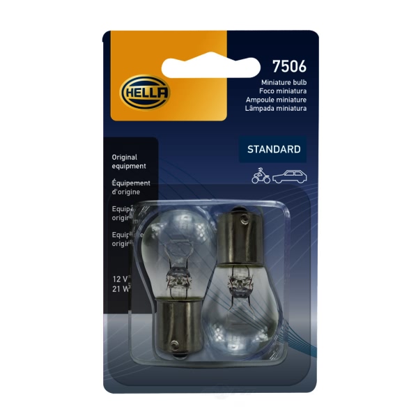 Hella 7506Tb Standard Series Incandescent Miniature Light Bulb 7506TB