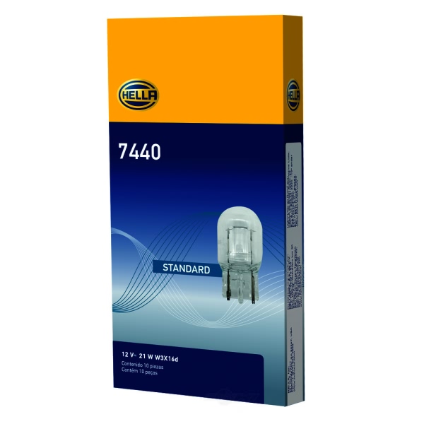 Hella 7440 Standard Series Incandescent Miniature Light Bulb 7440