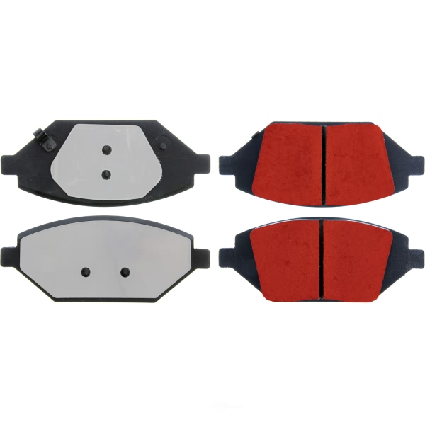 Centric Posi Quiet Pro™ Ceramic Front Disc Brake Pads 500.18640