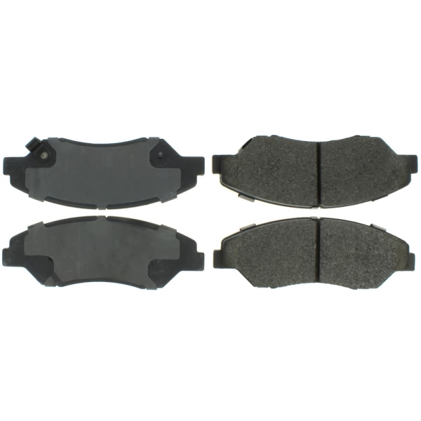 Centric Premium™ Semi-Metallic Brake Pads With Shims And Hardware 300.07740