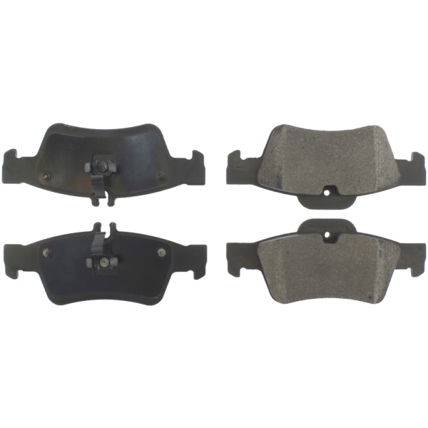Centric Posi Quiet™ Semi-Metallic Rear Disc Brake Pads 104.09860