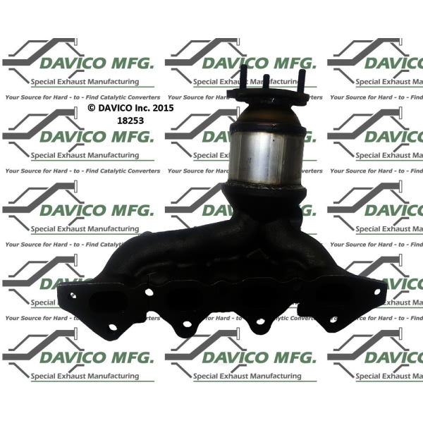 Davico Exhaust Manifold with Integrated Catalytic Converter 18253