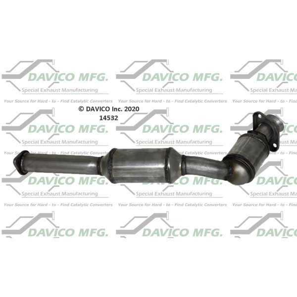Davico Direct Fit Catalytic Converter and Pipe Assembly 14532