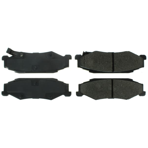 Centric Posi Quiet™ Ceramic Rear Disc Brake Pads 105.07320