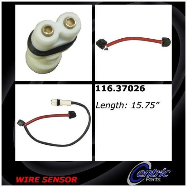 Centric Front Driver Side Brake Pad Sensor 116.37026