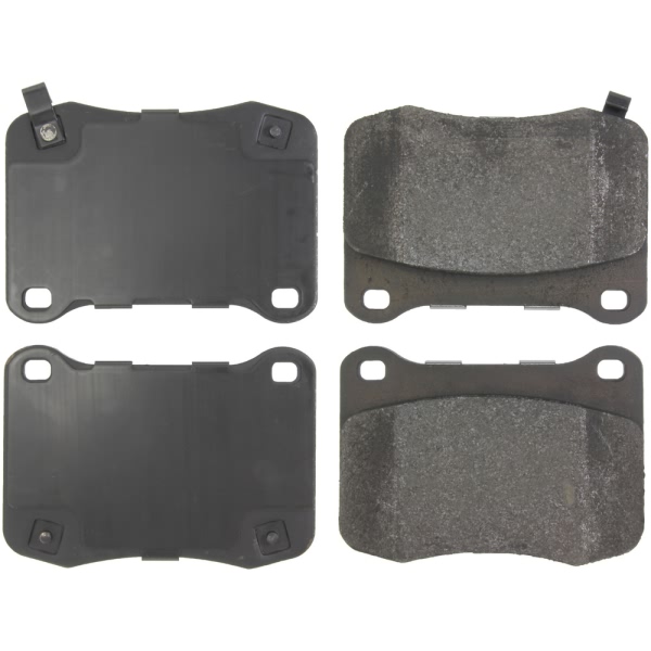 Centric Posi Quiet™ Semi-Metallic Rear Disc Brake Pads 104.13660