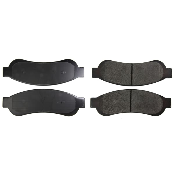 Centric Posi Quiet™ Extended Wear Semi-Metallic Rear Disc Brake Pads 106.13340