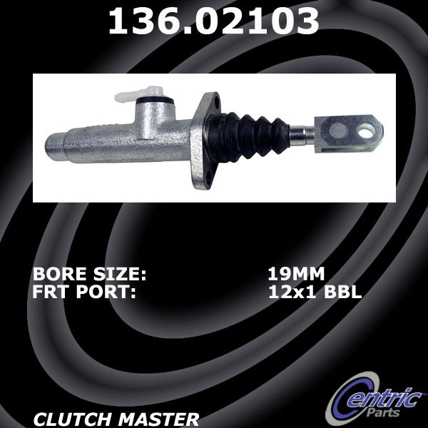 Centric Premium Clutch Master Cylinder 136.02103