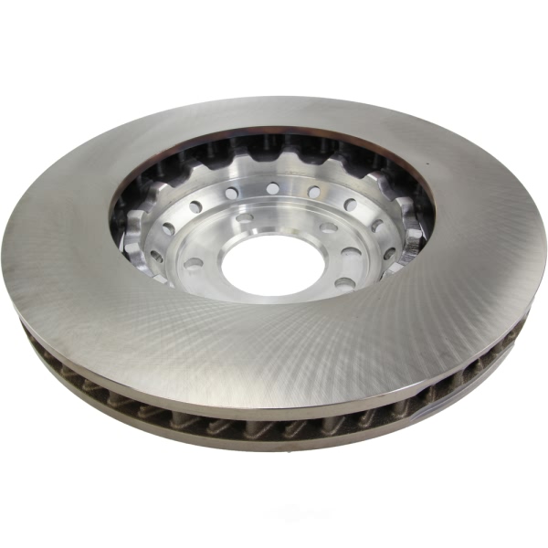 Centric Premium Vented Front Passenger Side Brake Rotor 125.37081