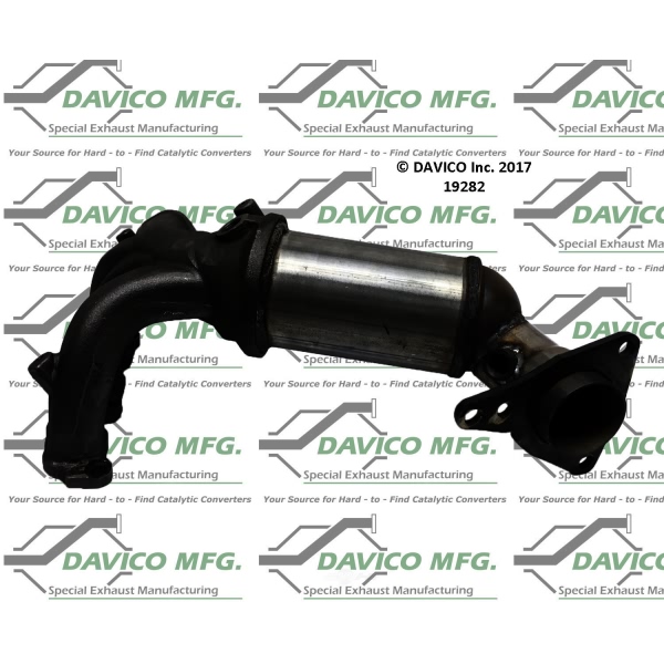 Davico Exhaust Manifold with Integrated Catalytic Converter 19282