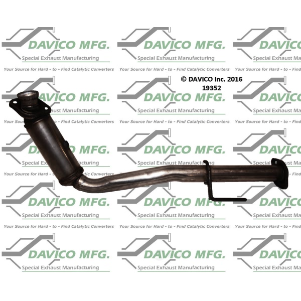 Davico Direct Fit Catalytic Converter and Pipe Assembly 19352